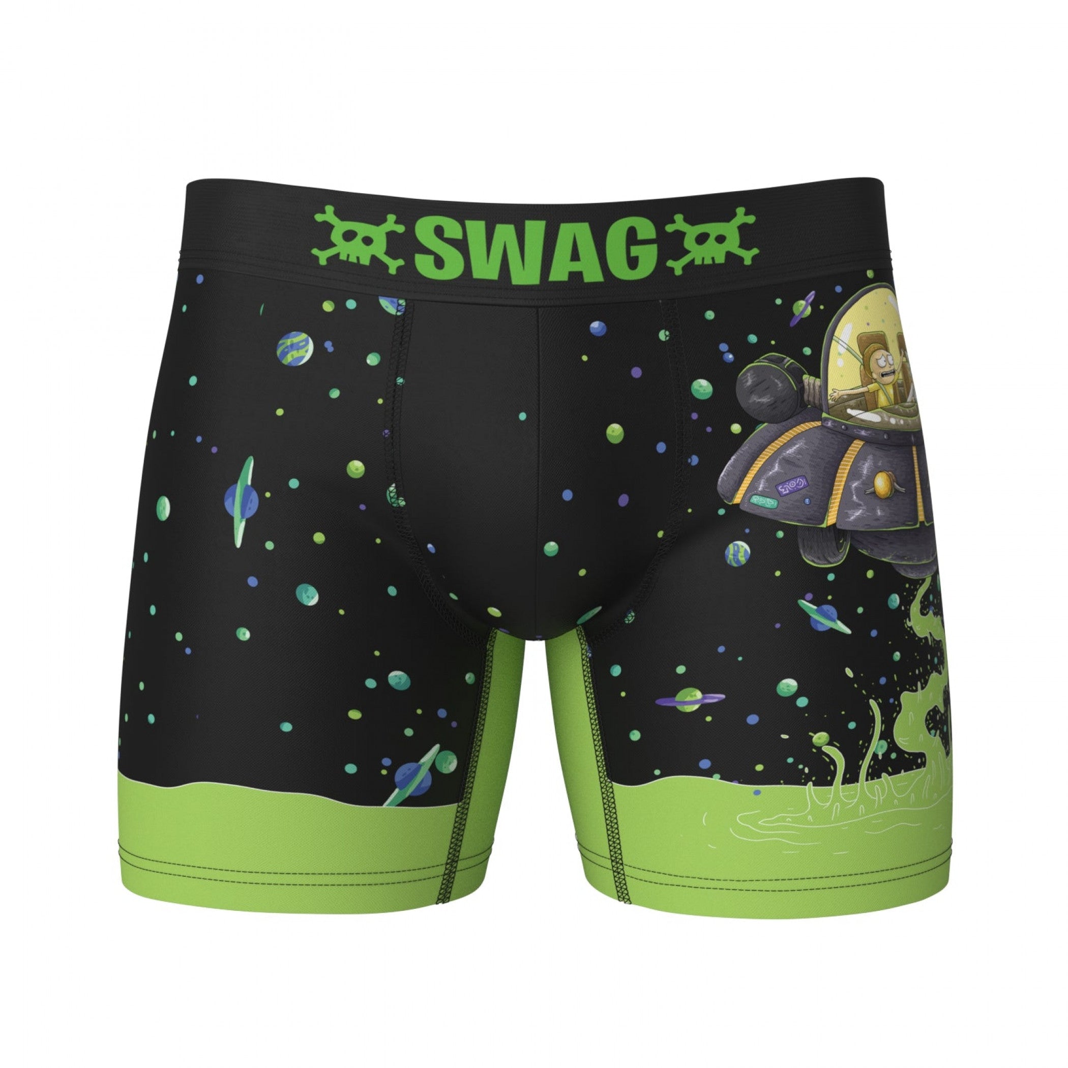 Buy Official Rick and Morty Holiday Tie Dye PSD Boxer Briefs
