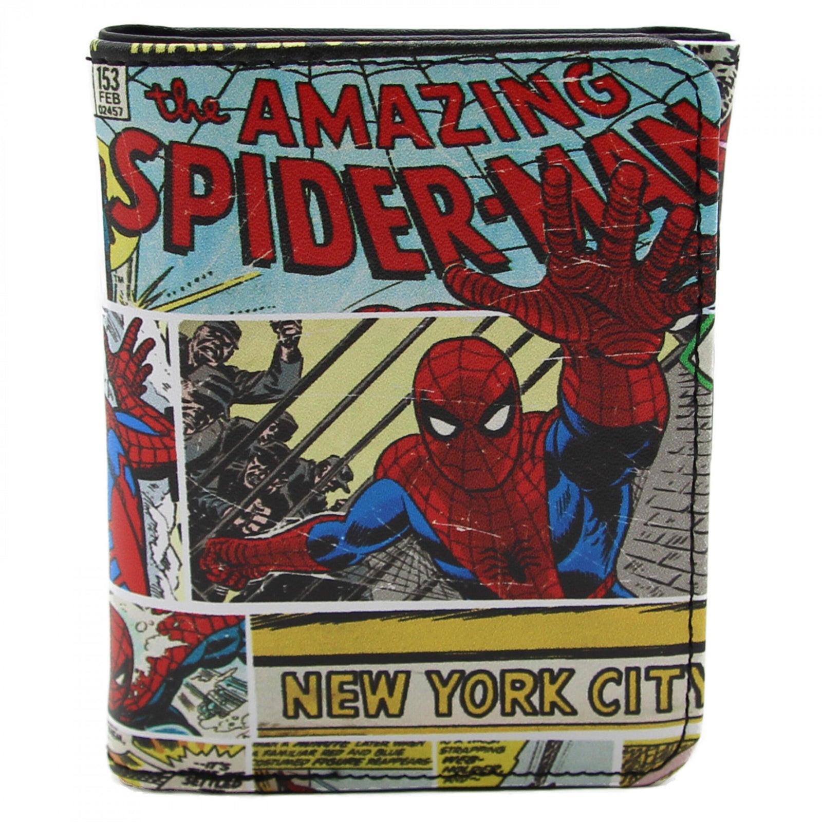 The Amazing Spider-Man in New York City Trifold Wallet