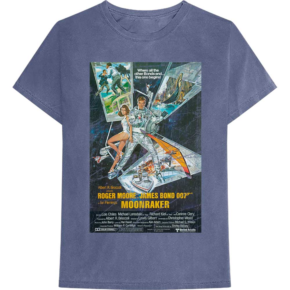 JAMES BOND 007 MOONRAKER T-SHIRT