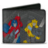 Optimus Prime and Bumblebee Built For Greatness Pose Bi-Fold Wallet