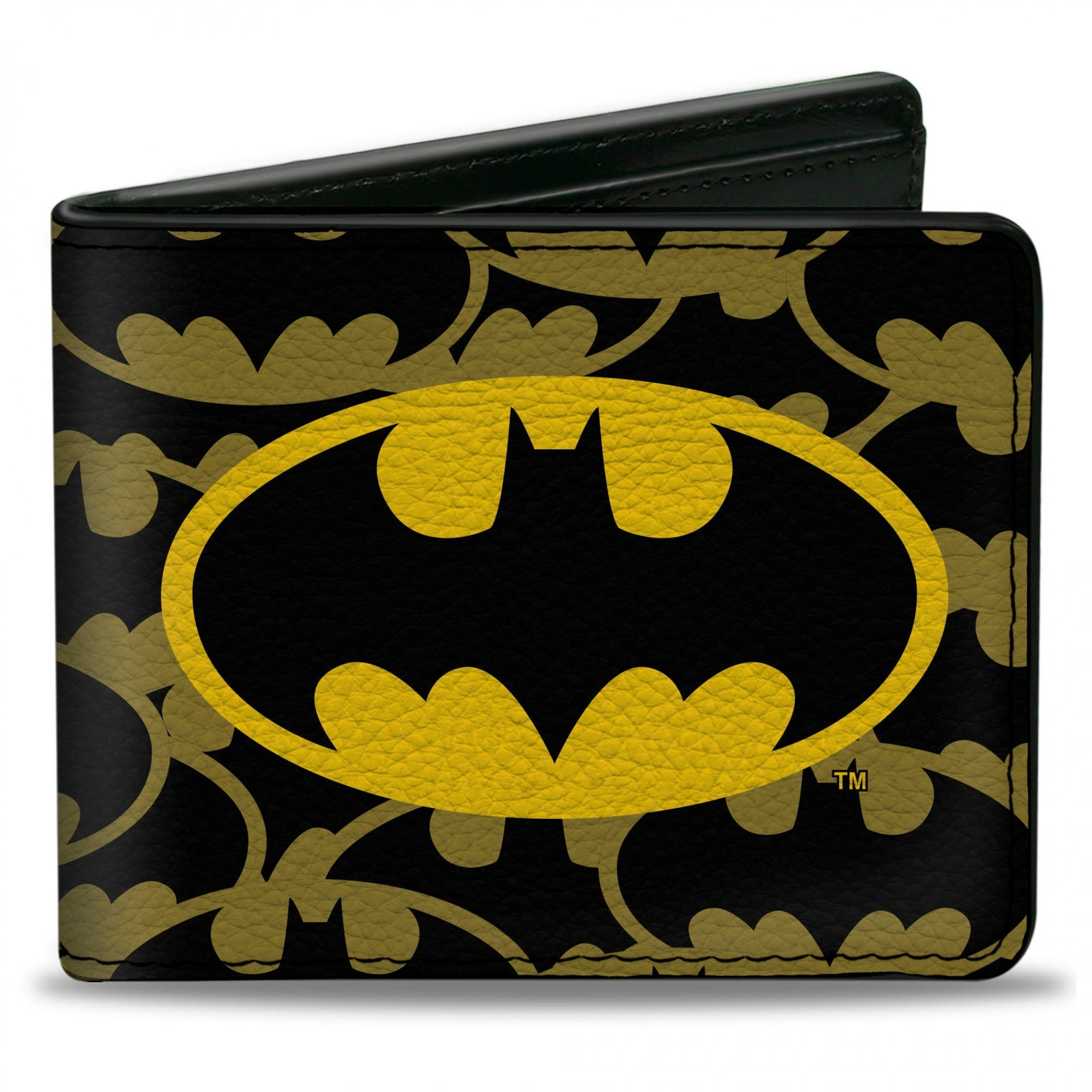 Batman Classic Logo Stacked Bi-Fold Wallet