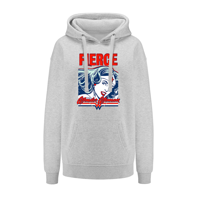 Wonder Woman DC Gray Hoodie