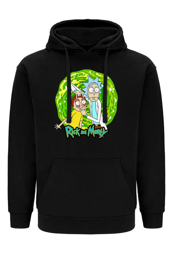 Rick and Morty Black Hoodie