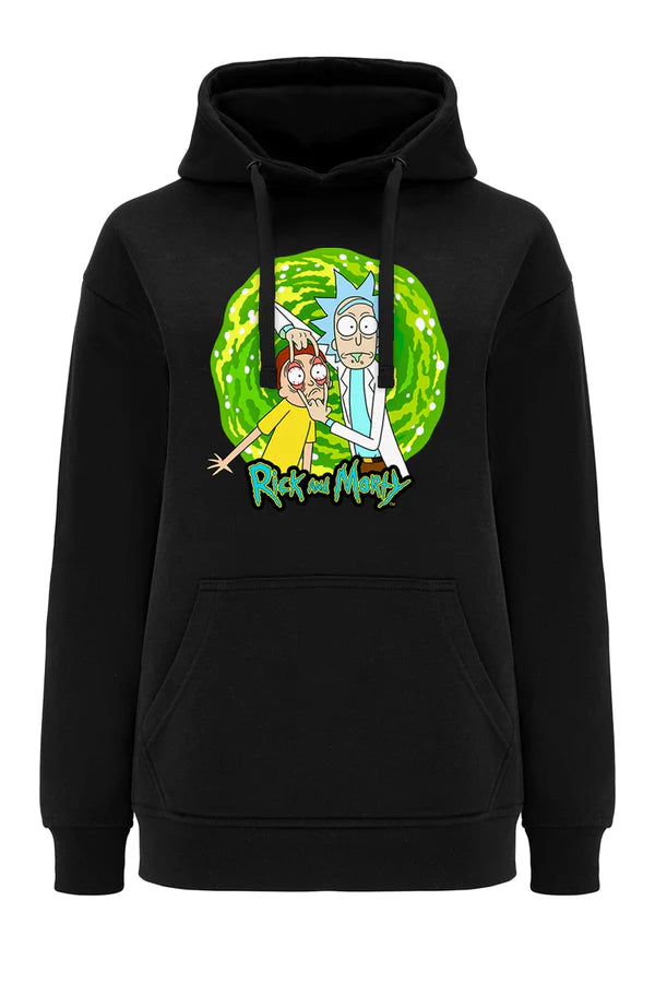 Rick and Morty Black Hoodie