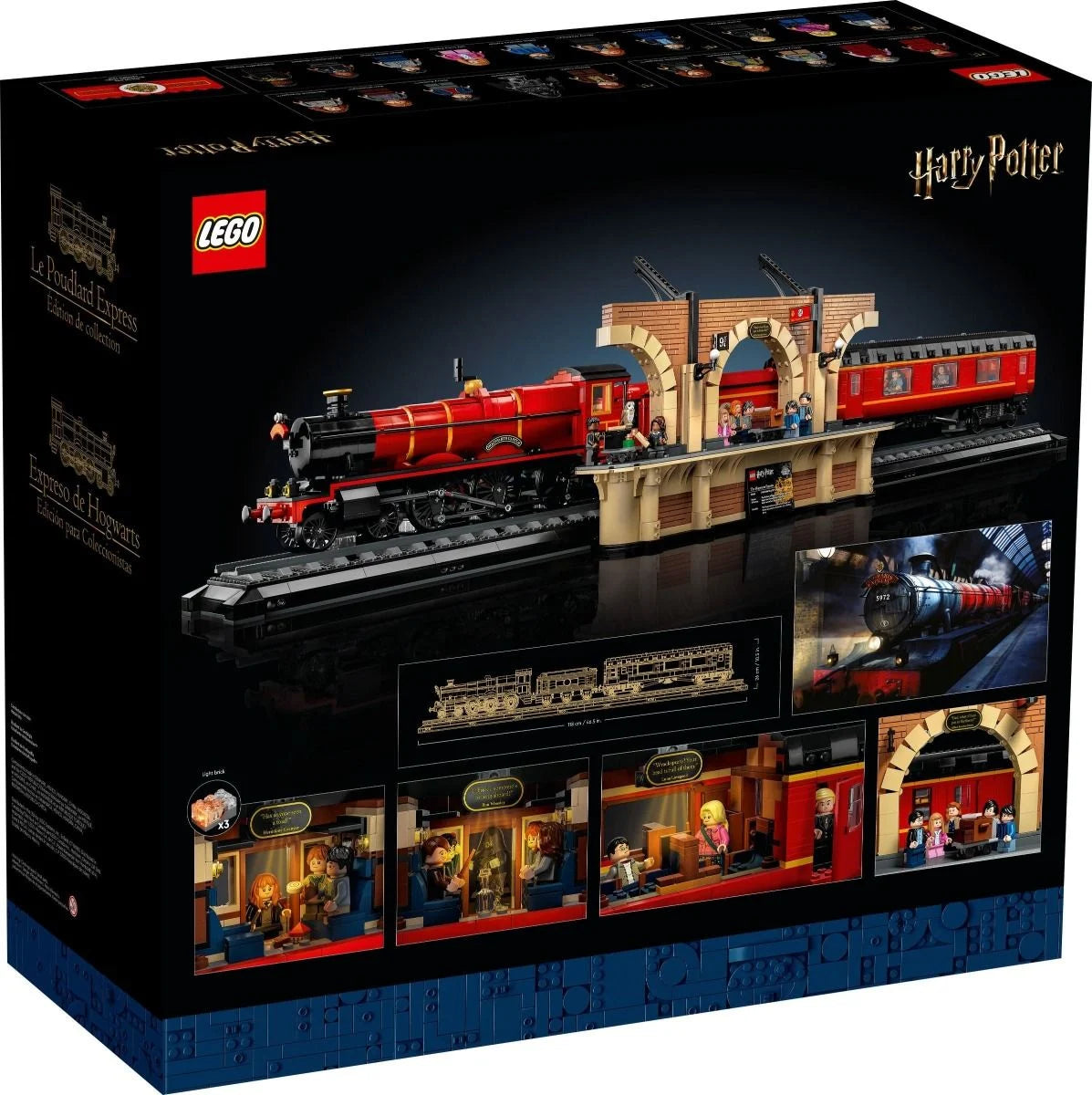 LEGO Harry Potter Hogwarts Express & Hogsmeade Station Collectors Edition