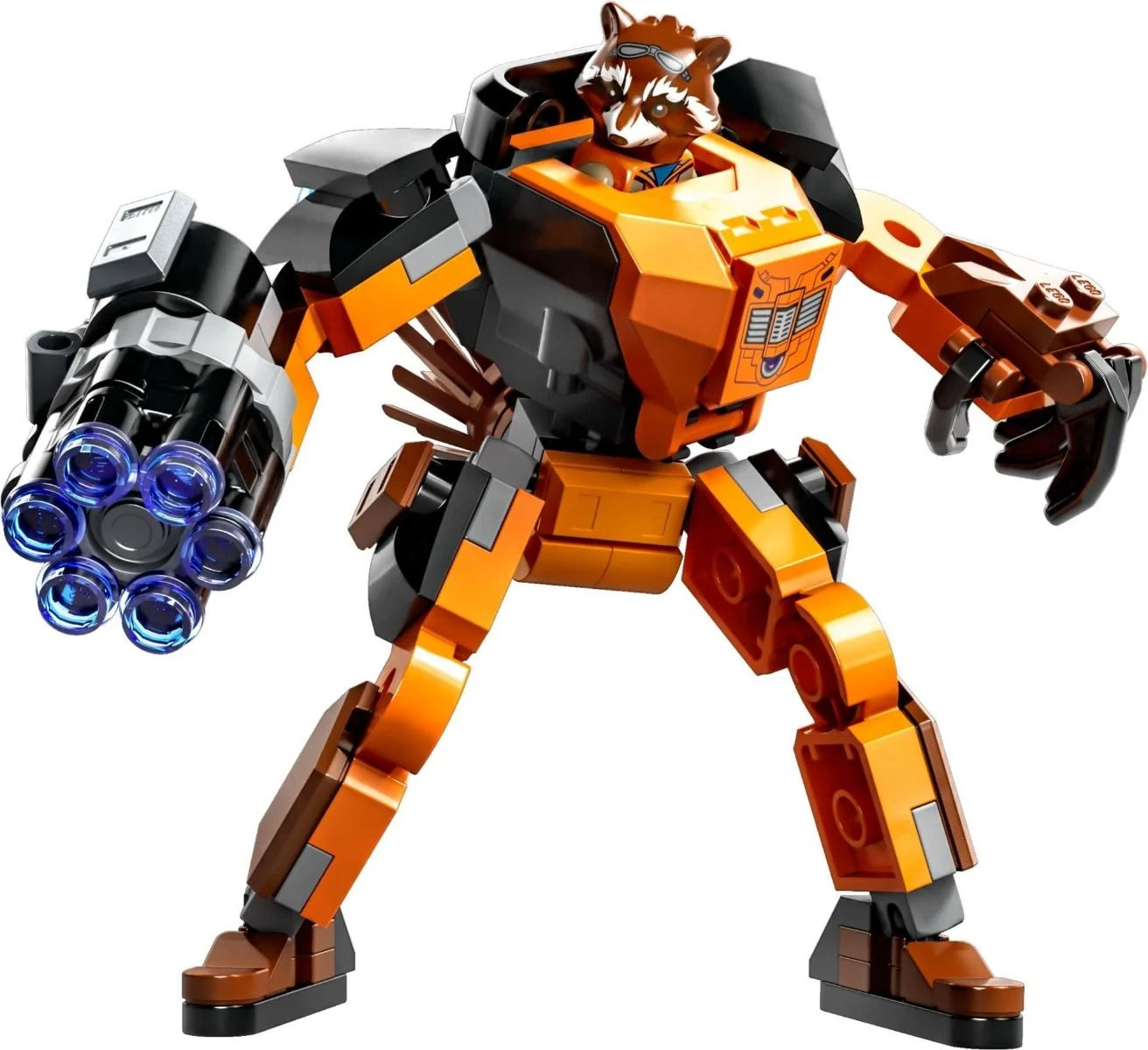LEGO Marvel Rocket Raccoon Mech Armor The Avengers
