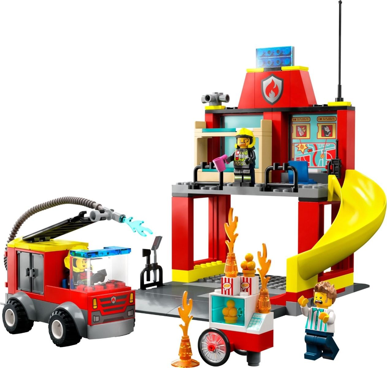 LEGO City Fire Station and Fire Truck