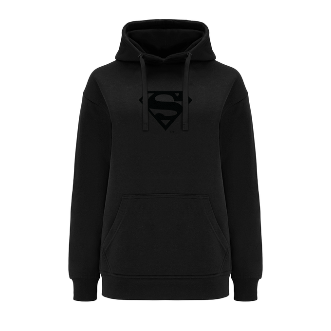 Superman DC Black Hoodie