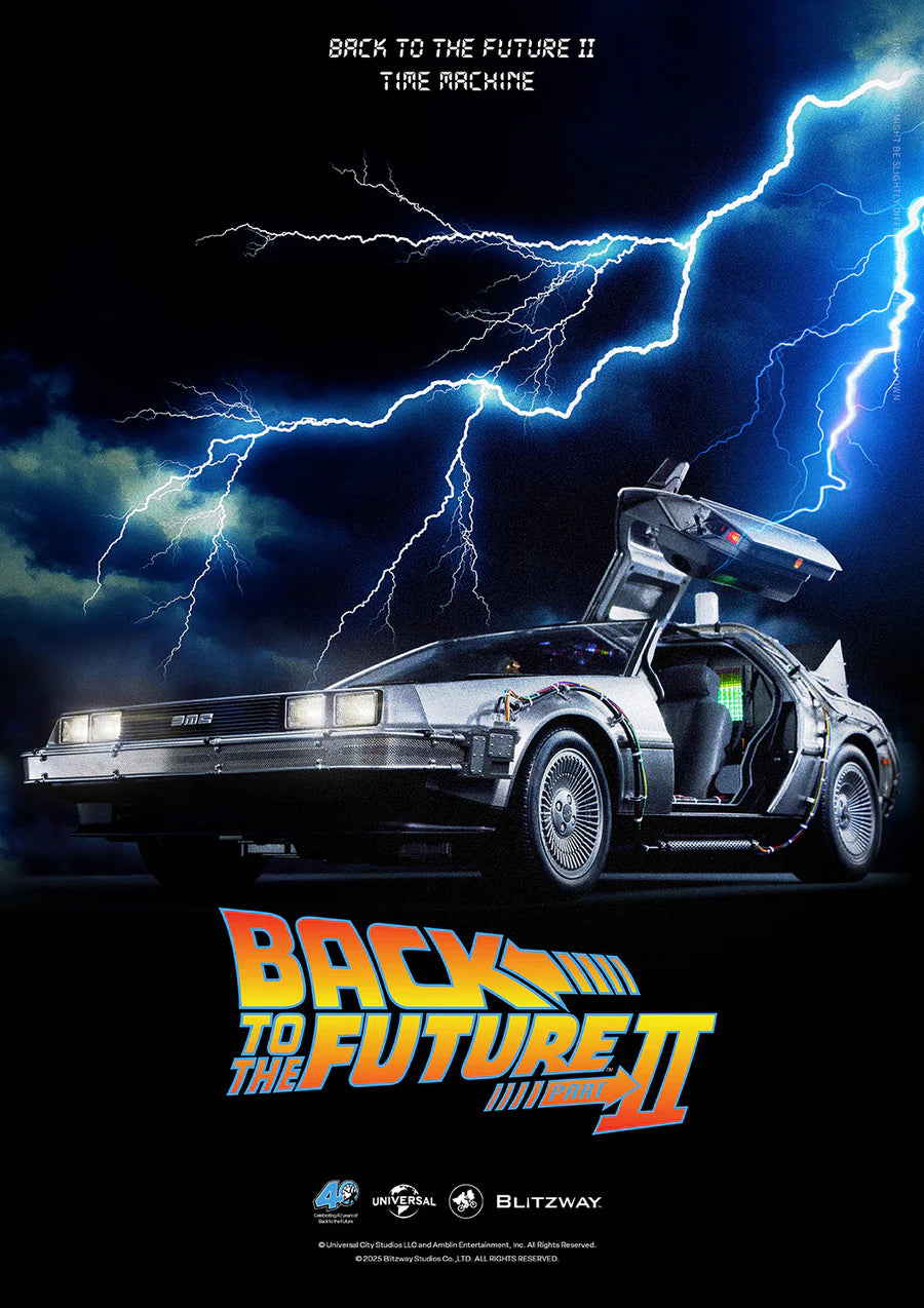 Premium UMS Back to the Future Part 2 Time Machine 1/6 Scale Vehicle