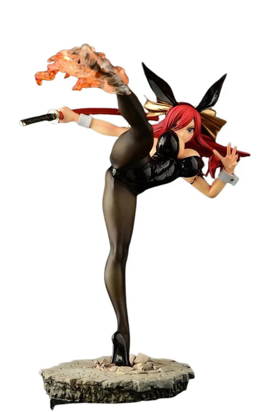 Fairy Tail Erza Scarlet 1/6 High Kick Ver Black Bunny