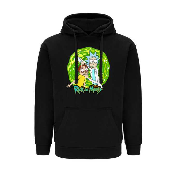 Rick and Morty Black Hoodie