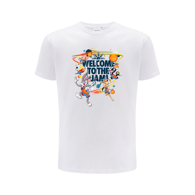 Space Jam Looney Tunes White T-shirt