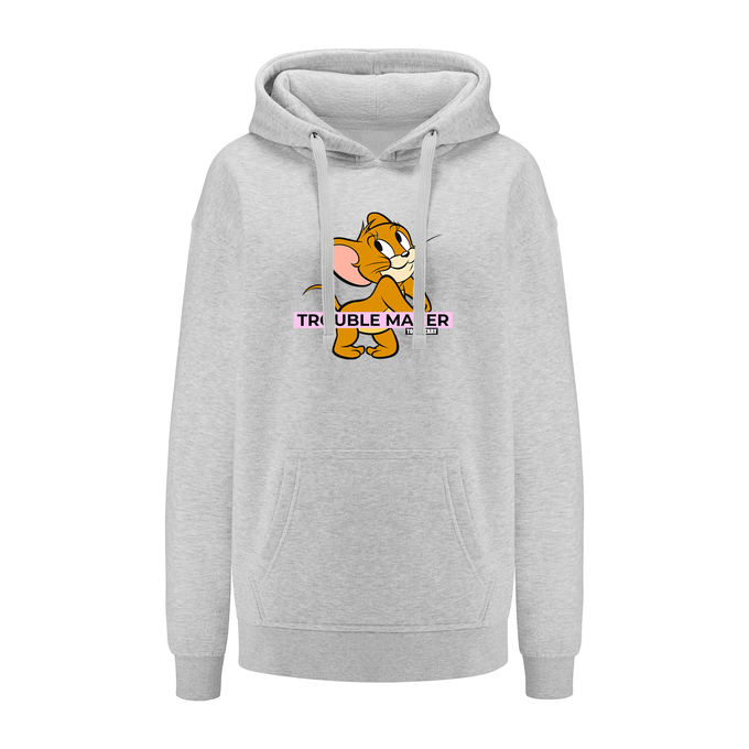 Tom & Jerry Gray Hoodie