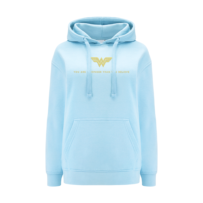 Wonder Woman DC Light Blue Hoodie