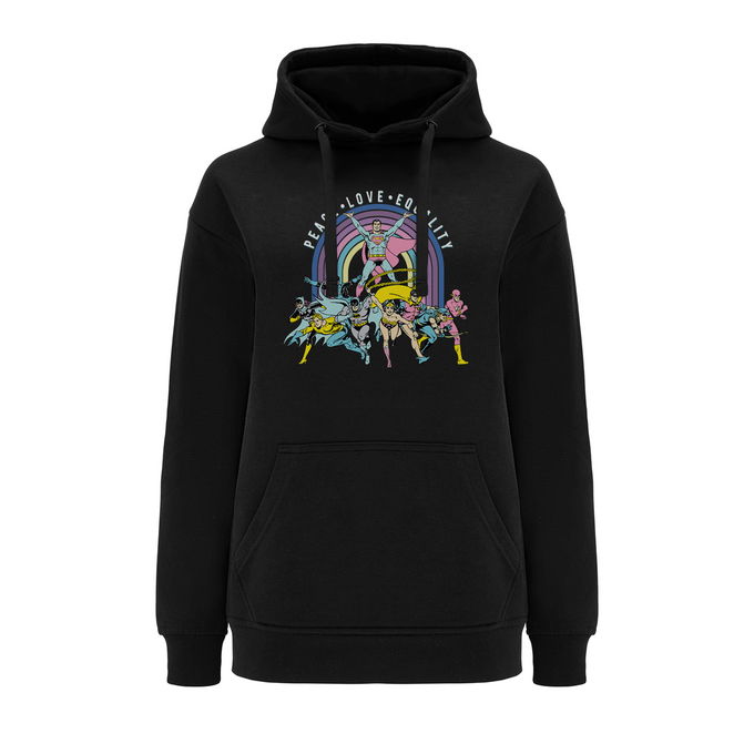 Justice League DC Black Hoodie