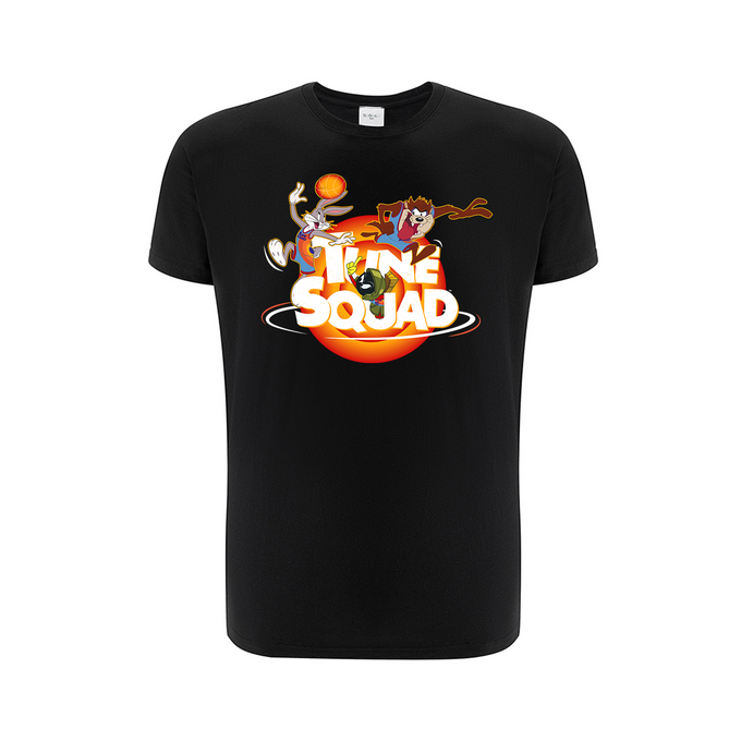 Space Jam Looney Tunes Black T-shirt