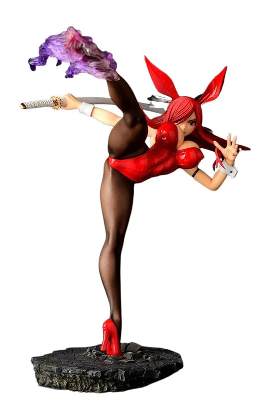 Fairy Tail Erza Scarlet 1/6 High Kick Ver Crimson Bunny