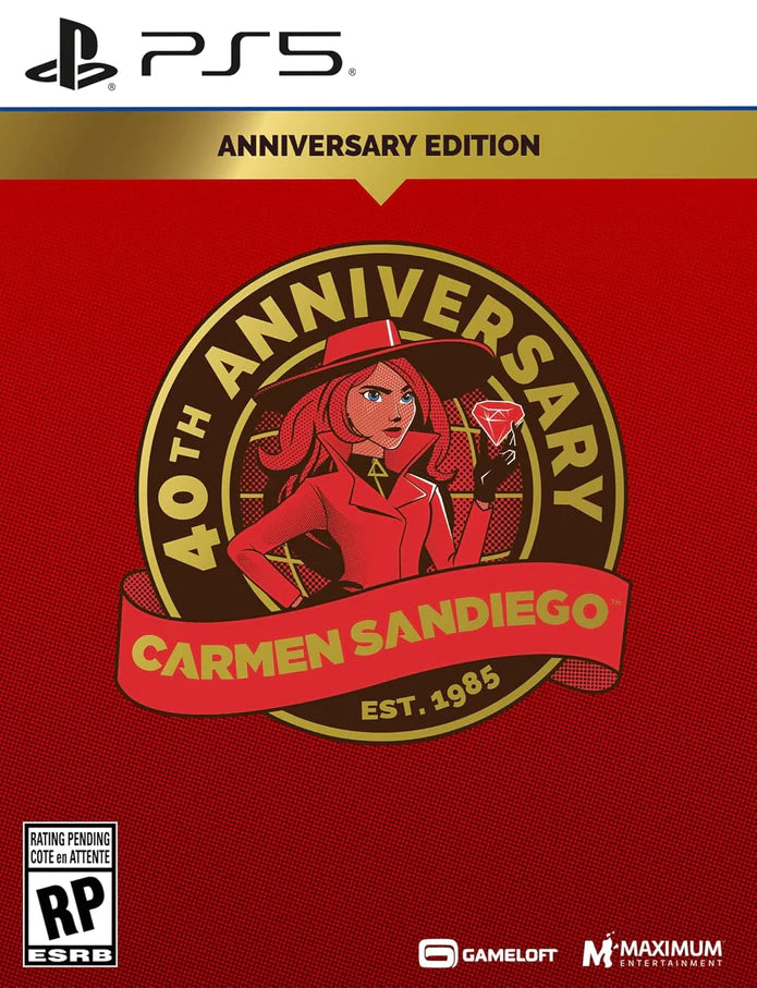 Carmen Sandiego 40th Anniversary Edition PlayStation 5