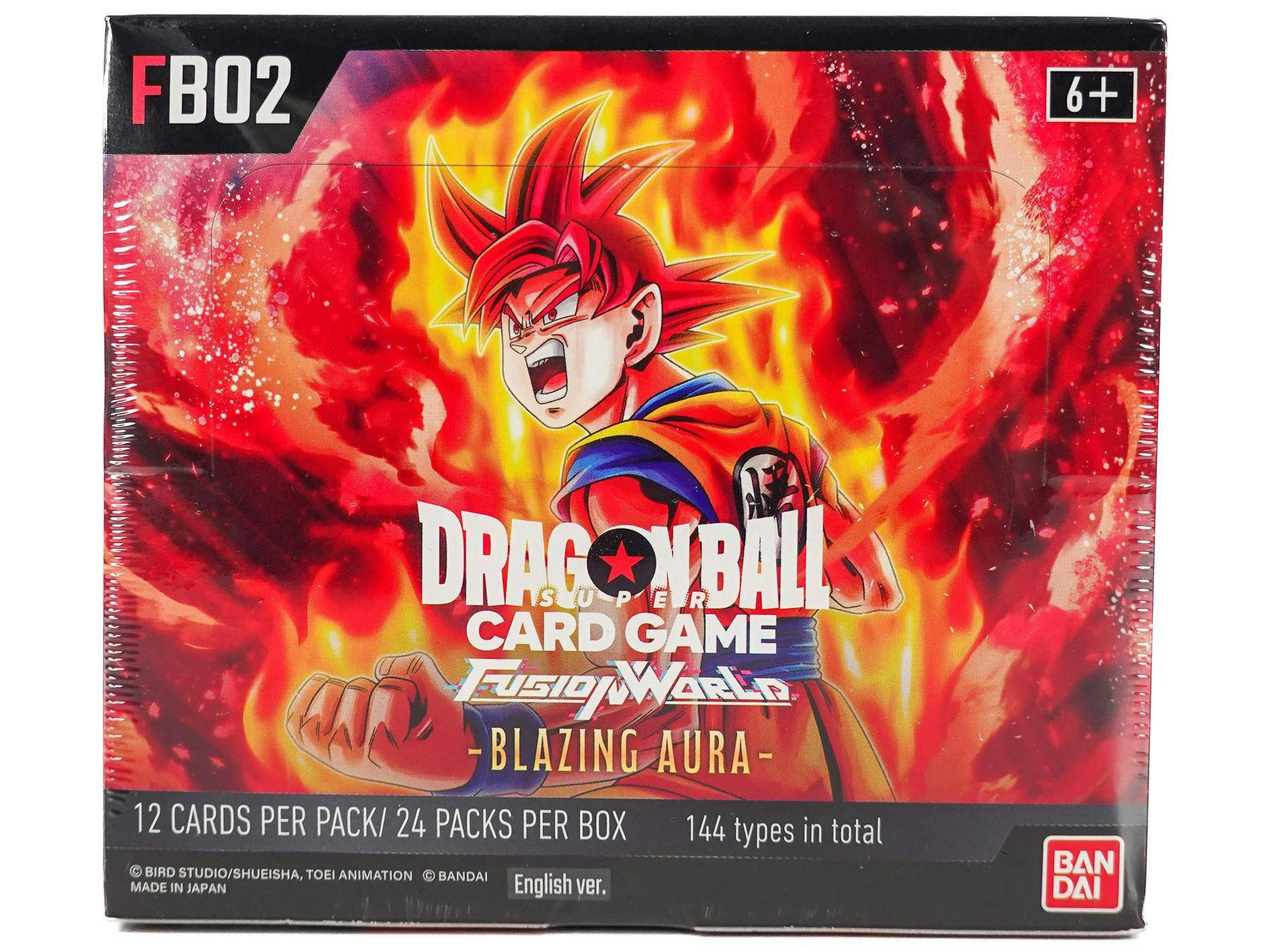 Dragon Ball Super TCG Fusion World 2 Blazing Aura Booster Box