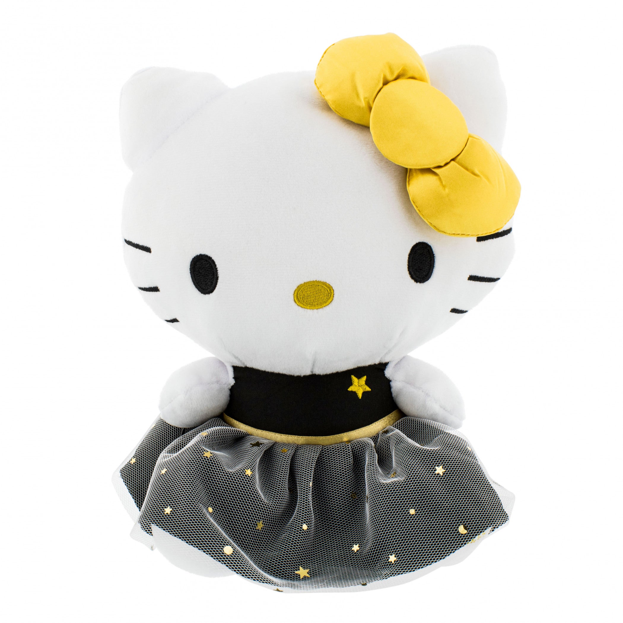 Hello Kitty Black and Gold Dress 9.5 Inch Plush Doll