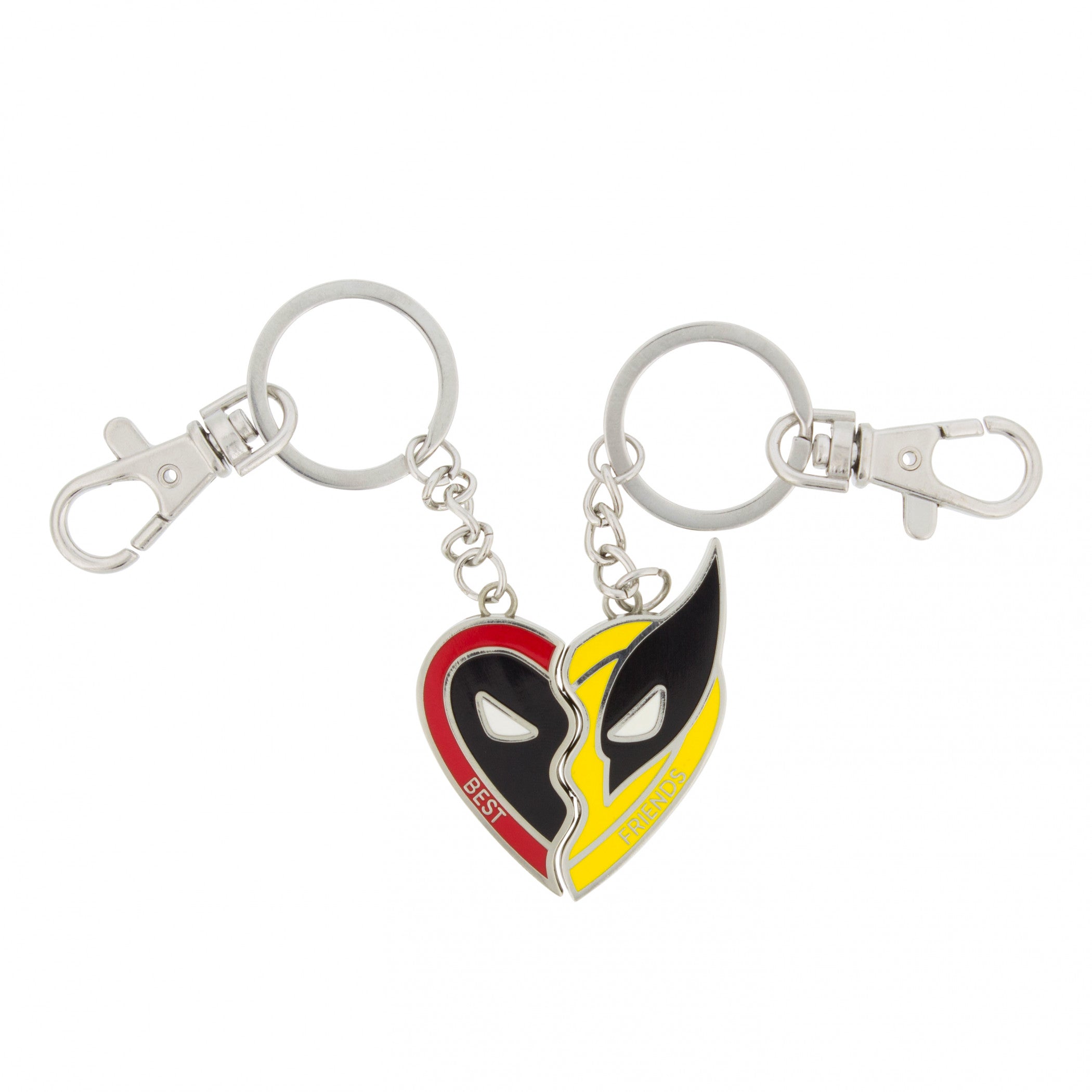 Deadpool and Wolverine BFFs Keychain