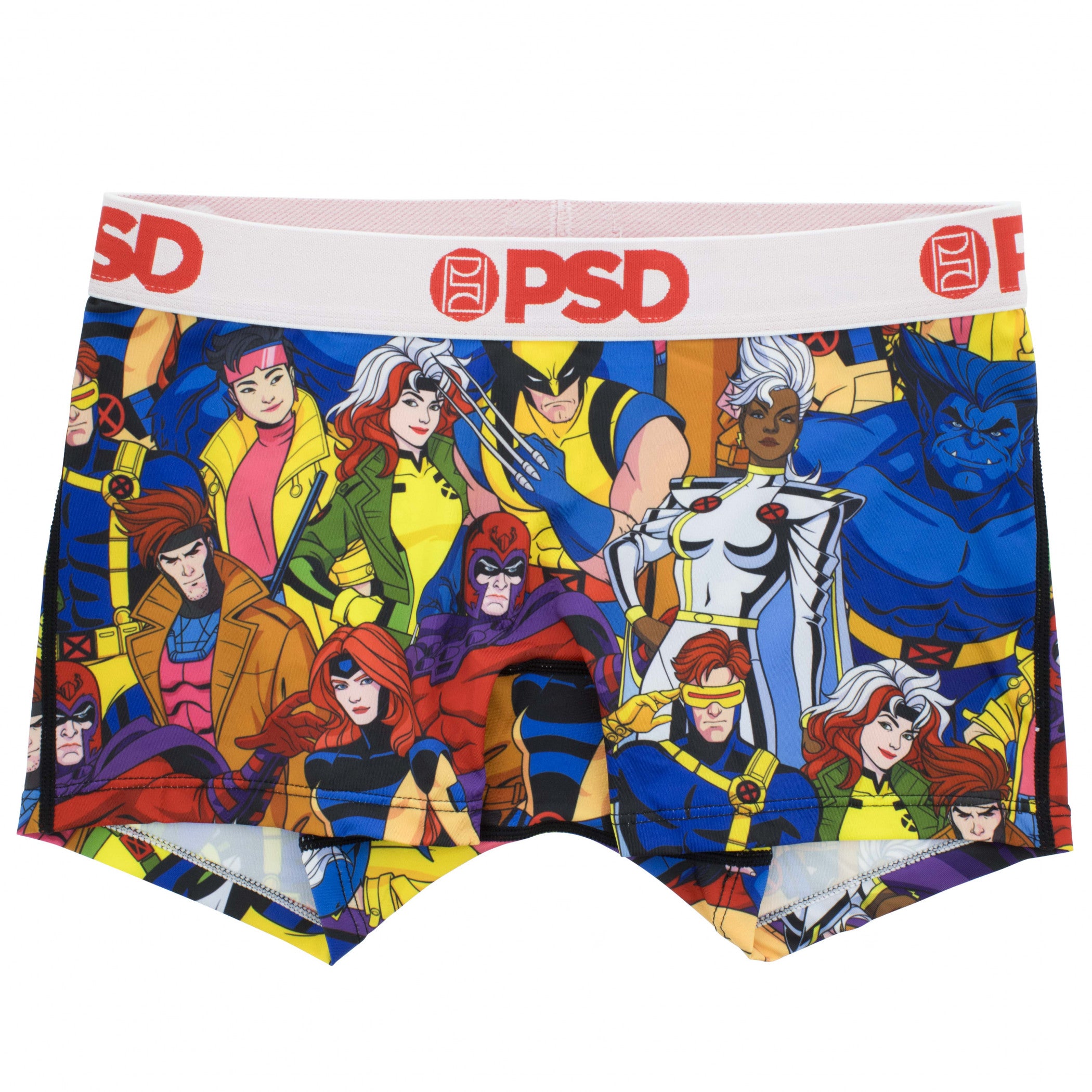 X-Men Squad Collage PSD Boy Shorts Underwear