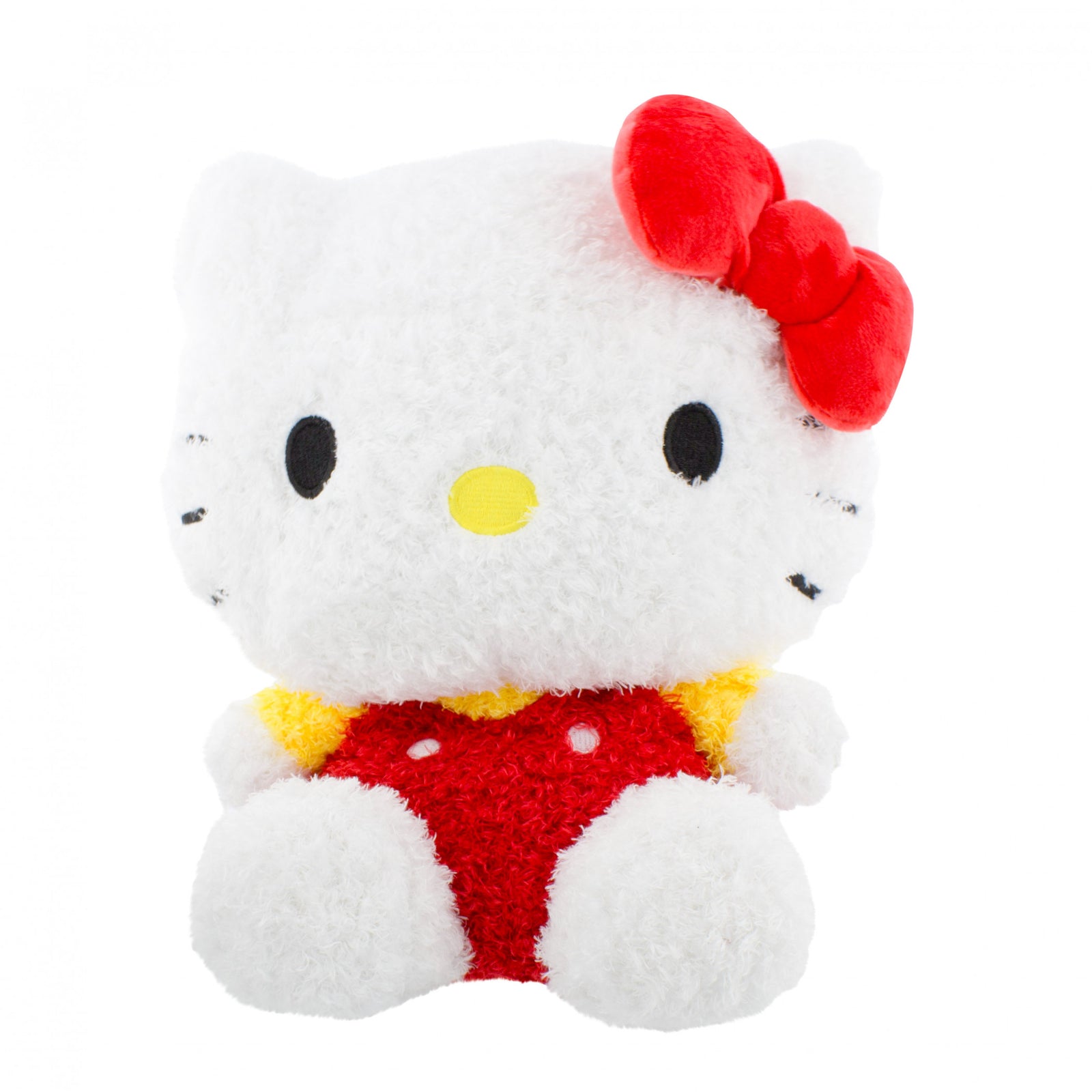 Hello Kitty Red Bow Fuzzy Weighted Pillow Buddy