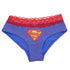 Superman Lace Trim Women's Hipster Underwear