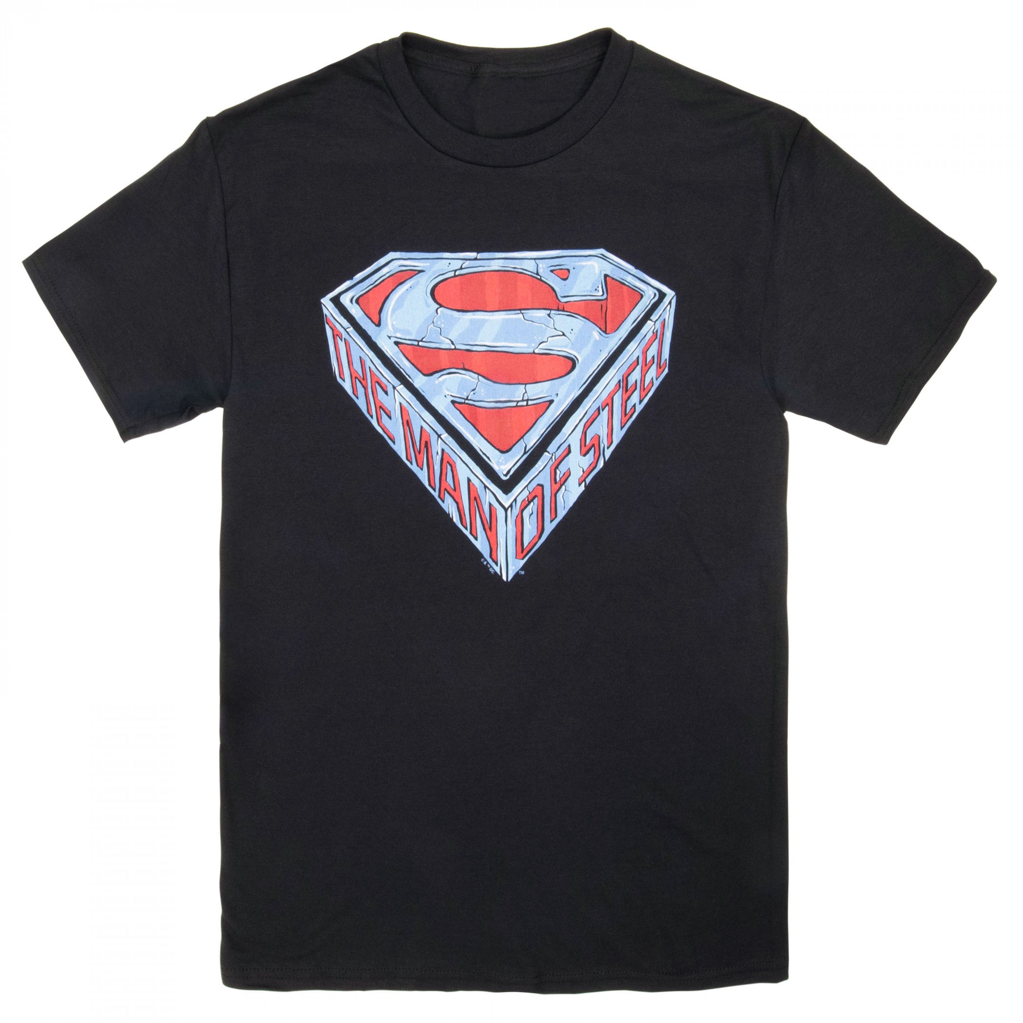 Superman Man of Steel Logo T-Shirt