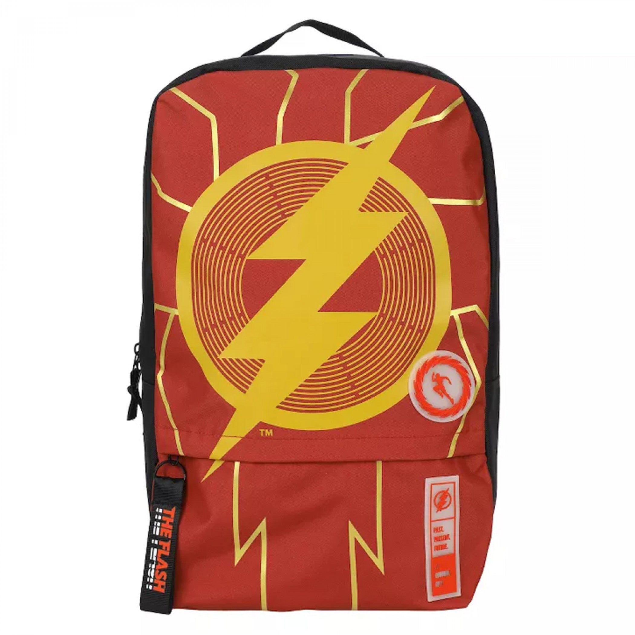 The Flash Worlds Collide Print Laptop Backpack