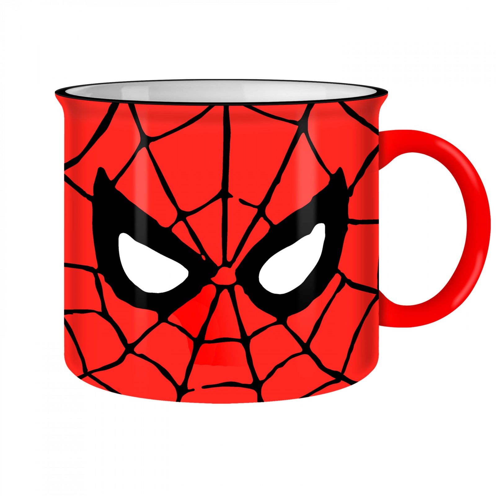 Spider-Man Web Eyes 20oz Ceramic Camper Mug