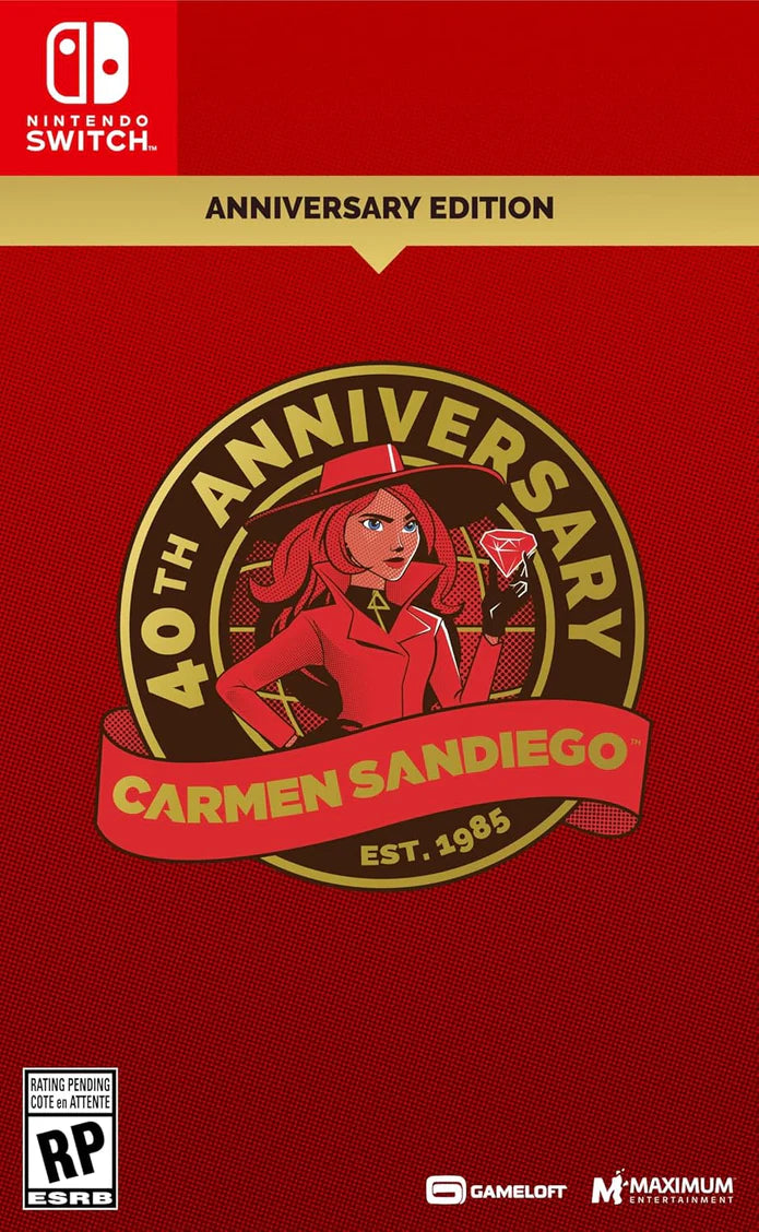 Carmen Sandiego 40th Anniversary Edition Nintendo Switch