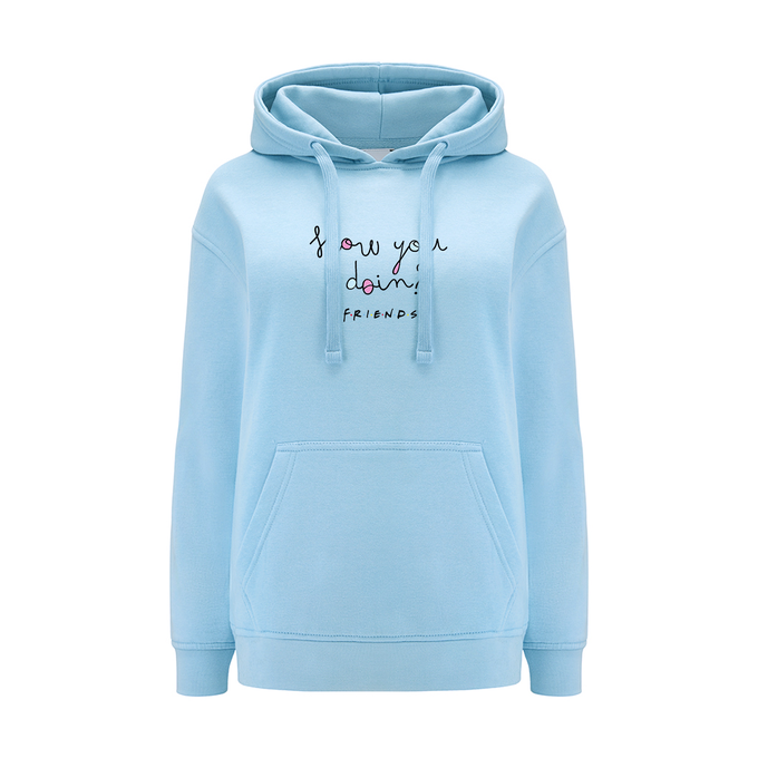 Friends Light Blue Hoodie