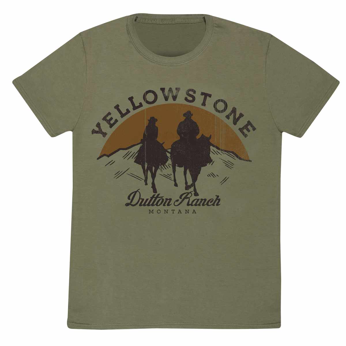 Yellowstone Faded Print T-Shirt