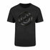 Marvel Comics Avengers Captain America Black On Black Black T-Shirt