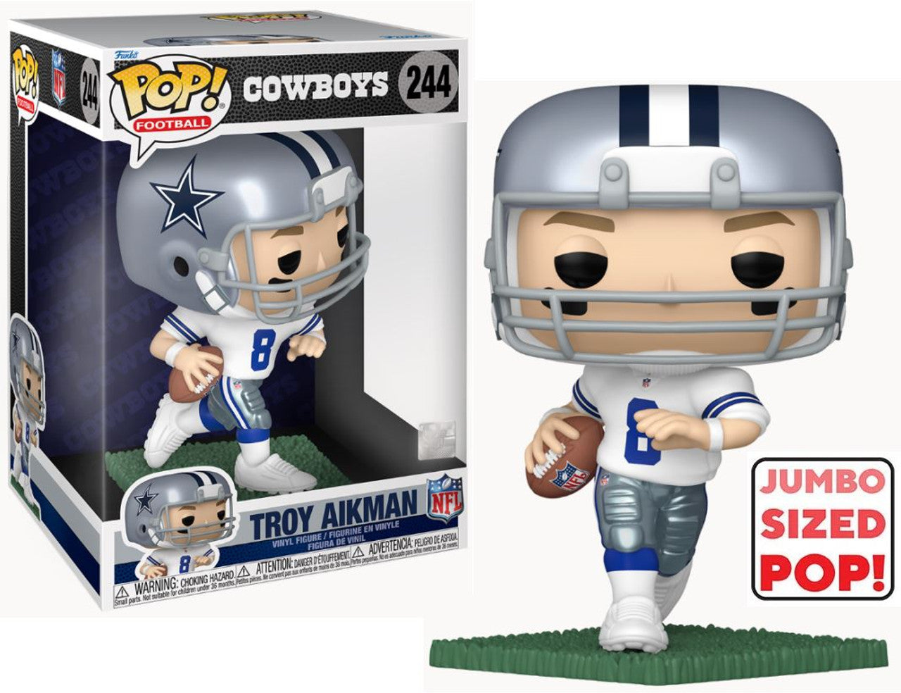 Pop! NFL Legends 10" Troy Aikman Dallas Cowboys