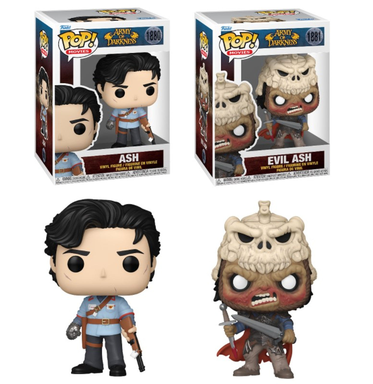 Pop! Movies Army of Darkness Complete Set 2