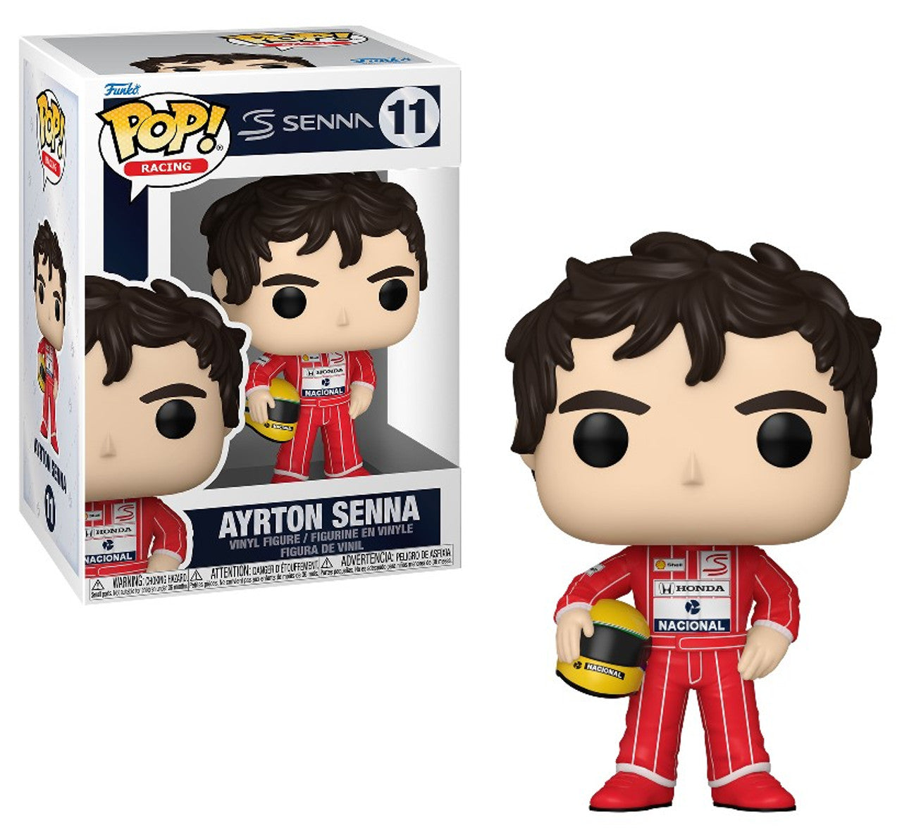 Pop! Ayrton Senna McLaren Formula1 Racing