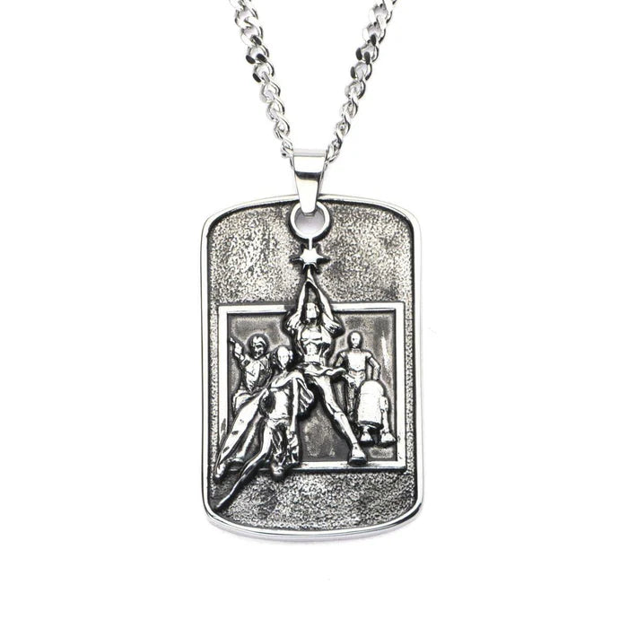 Star Wars Movie Poster Dog Tag Necklace