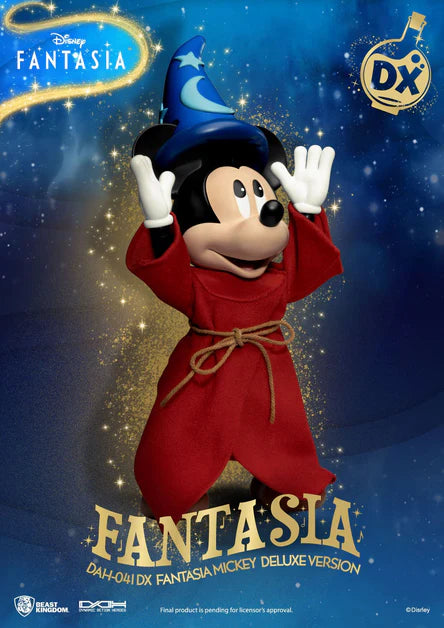 Disney Classic Dynamic 8ction Heroes Mickey Fantasia Deluxe Version 1/9 Action Figure