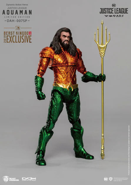 Justice League Dynamic 8ction Heroes Aquaman Comic Color Version 1/9 Action Figure