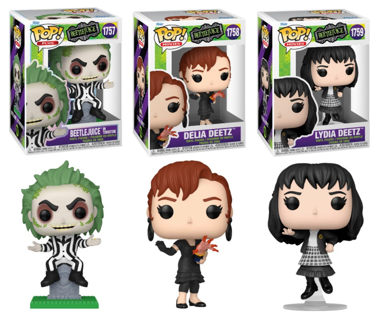 Pop! Set 3 Beetlejuice Series 3