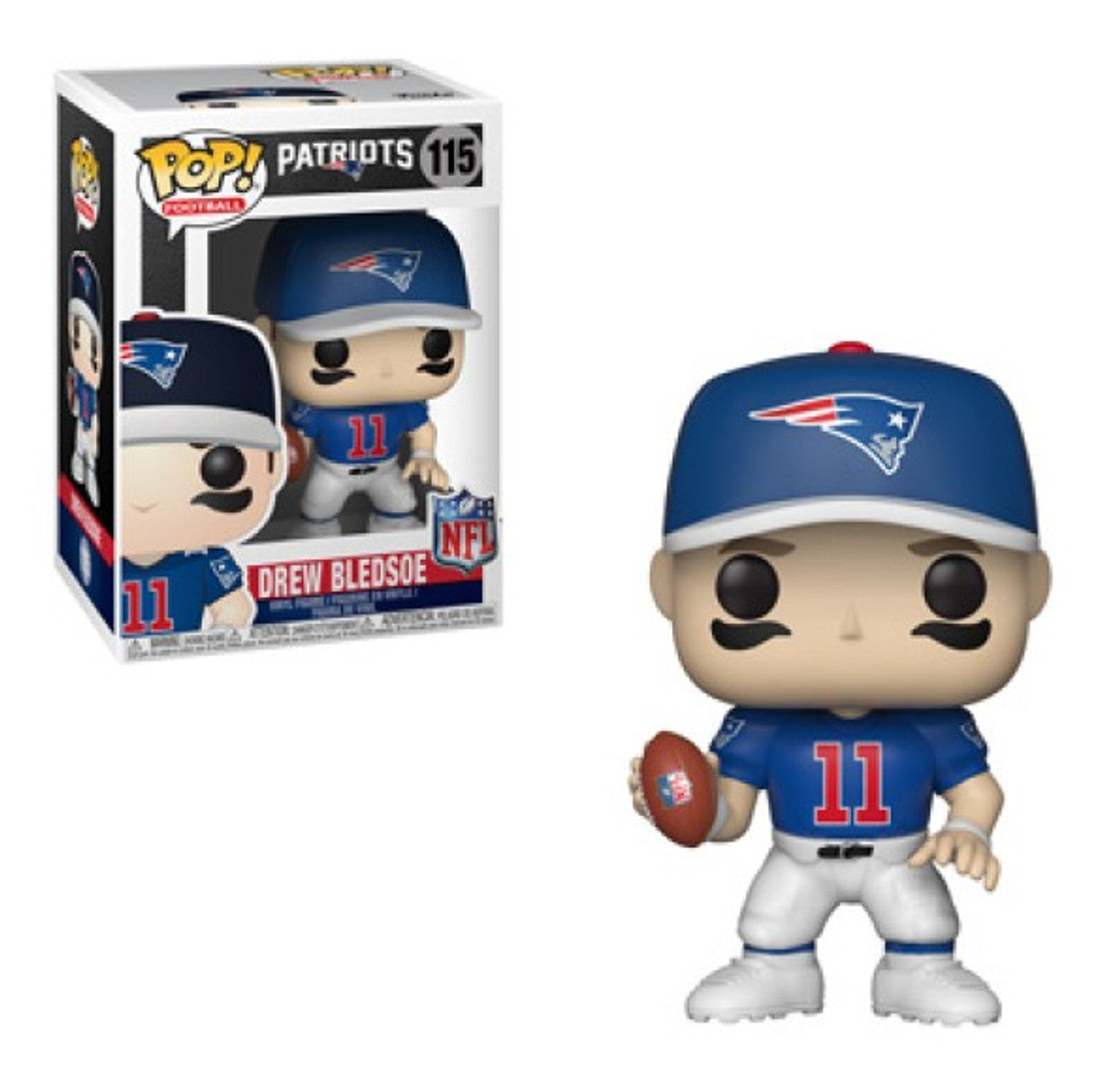 Pop! Legends Drew Bledsoe New England Patriots NFL