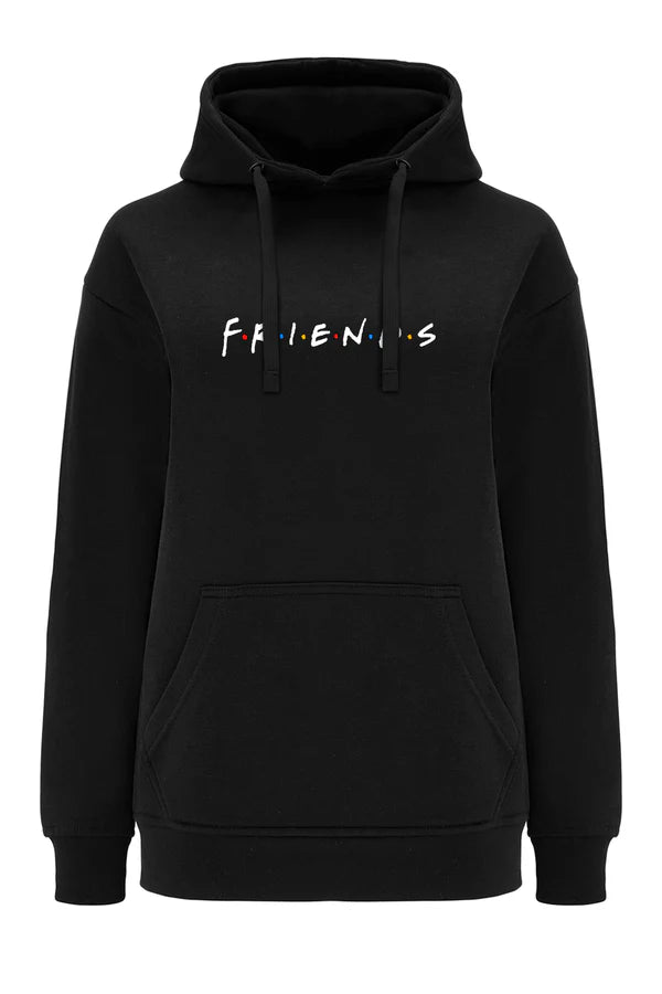 Friends Black Hoodie