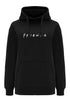 Friends Black Hoodie