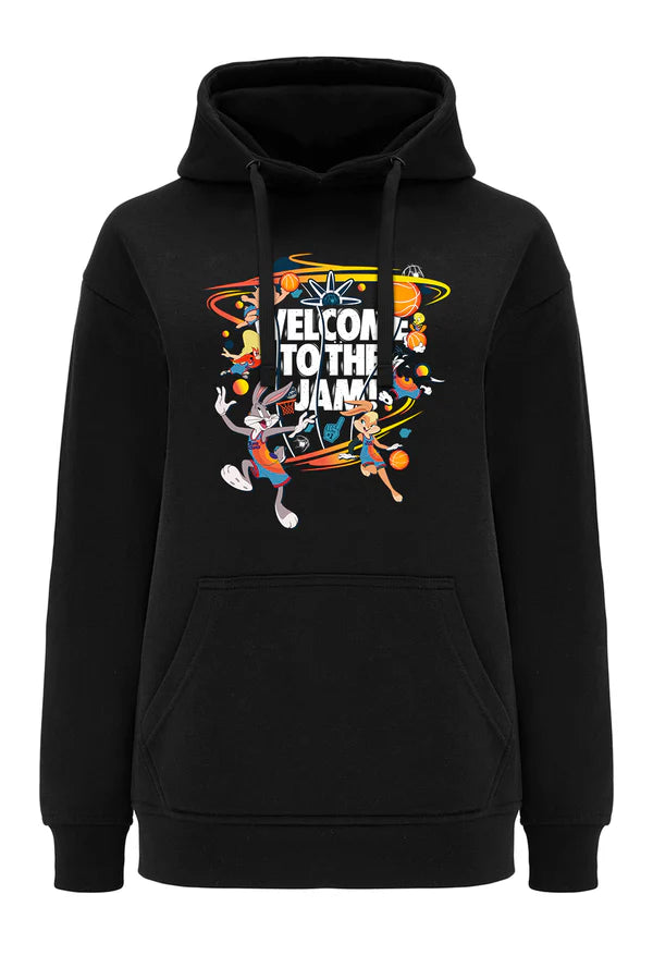 Space Jam Looney Tunes Black Hoodie