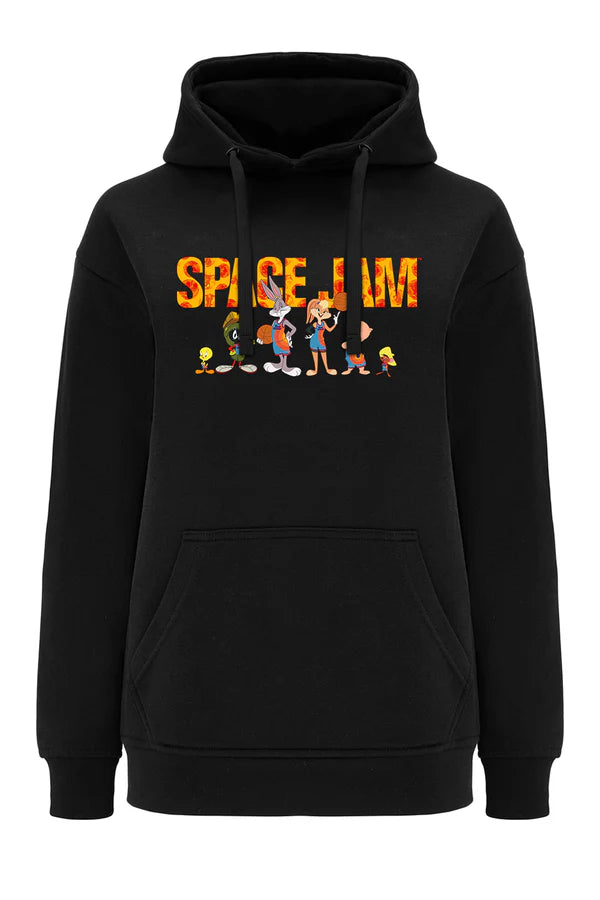 Space Jam Looney Tunes Black Hoodie