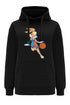 Space Jam Looney Tunes Black Hoodie