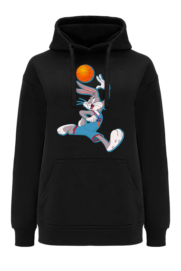 Space Jam Looney Tunes Black Hoodie