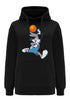 Space Jam Looney Tunes Black Hoodie